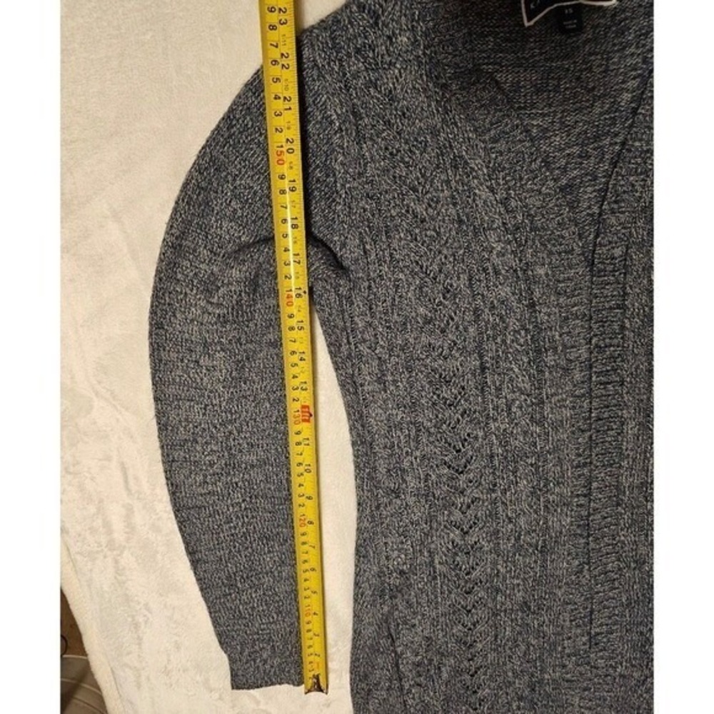 Karen Scott Open Front Sweater Xsmall 100% Acrylic - Picture 6 of 11